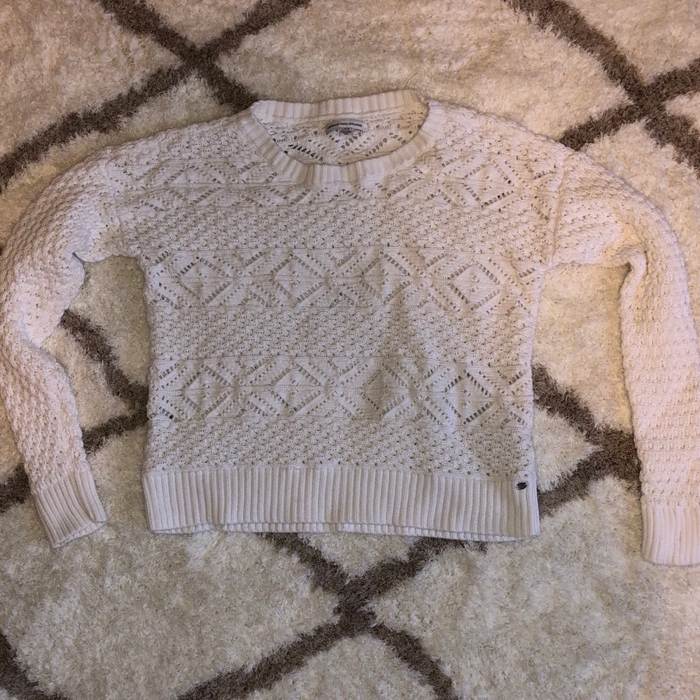 White AE Sweater